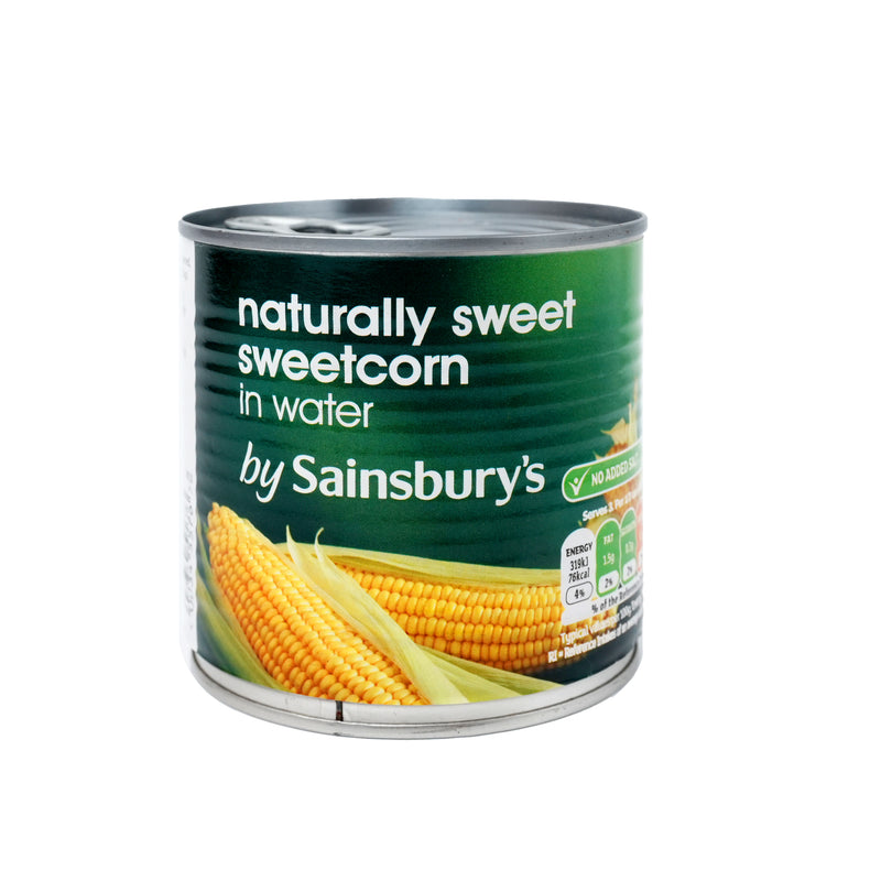 Sainsburys Natural Sweet Sweetcorn 325g