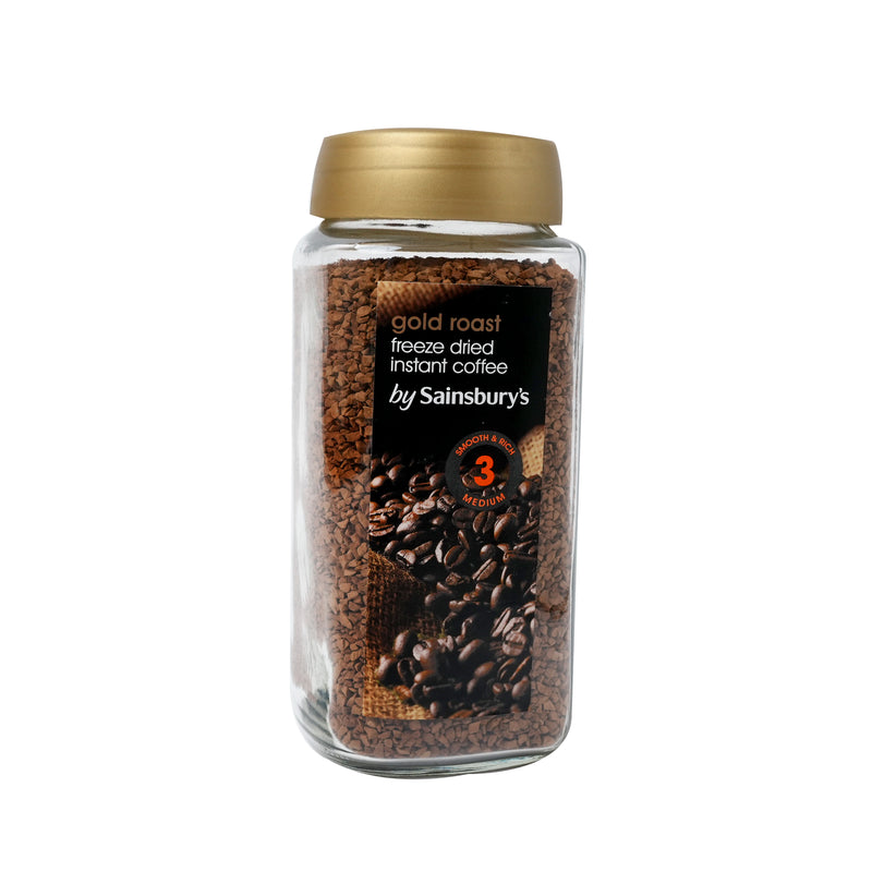 Sainsburys Gold Roast Instant Coffee 200g