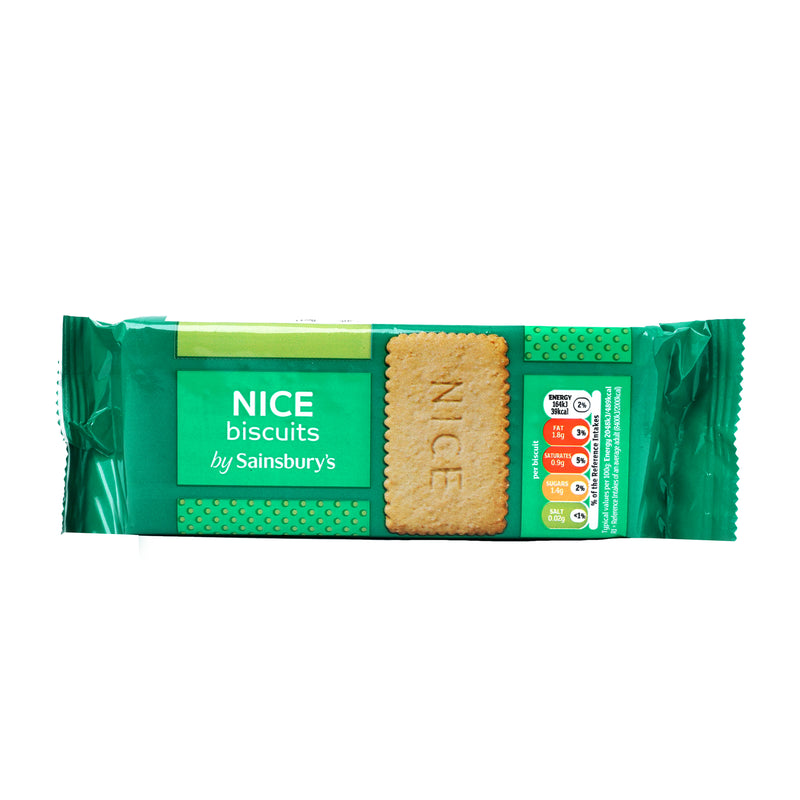 Sainsburys Nice Biscuits 200g